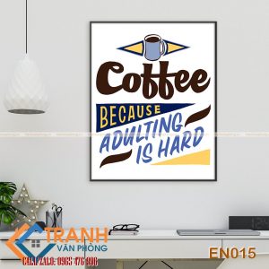 Tranh động lực slogan tiếng Anh trang trí - EN015 - Ảnh 2
