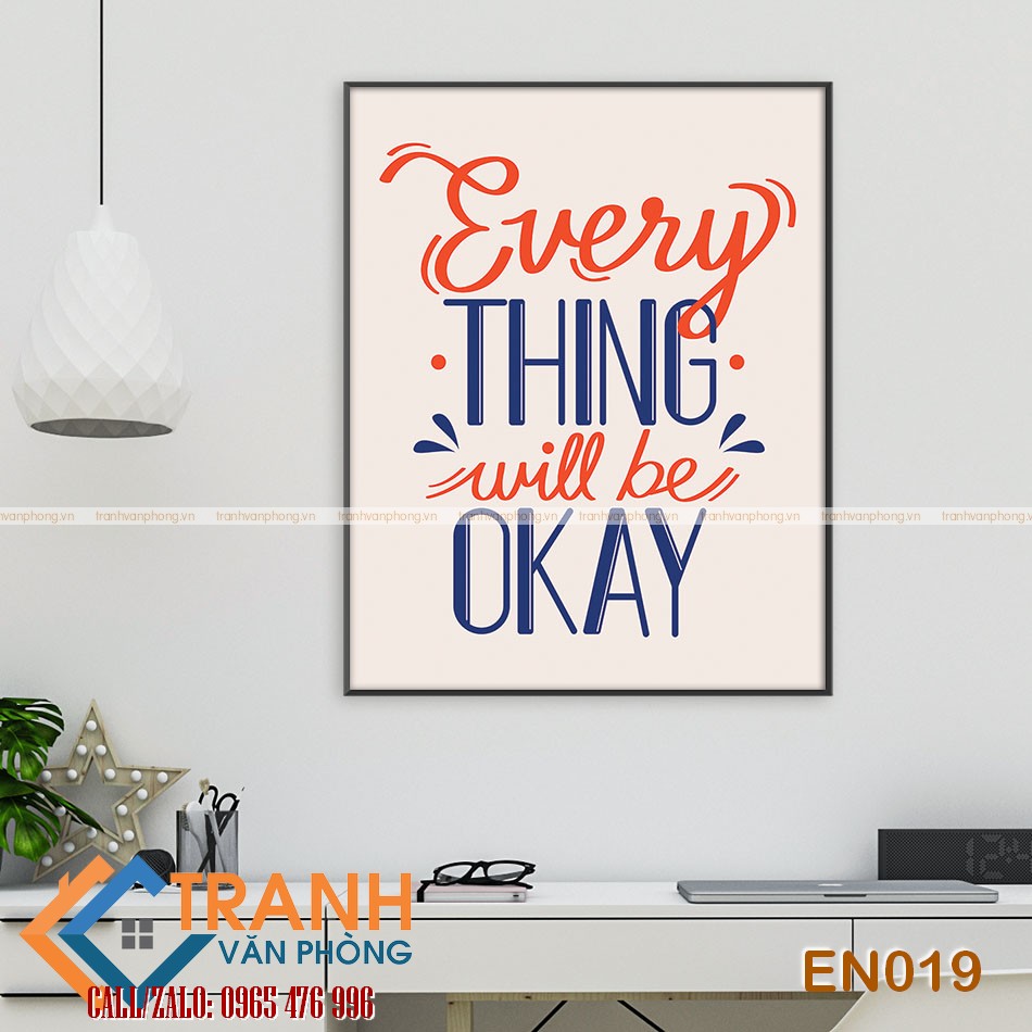Tranh động lực slogan tiếng Anh trang trí - EN019 2 Tranh động lực slogan tiếng Anh trang trí - EN019 - Ảnh 2