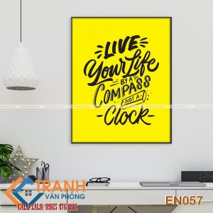 Tranh động lực slogan tiếng Anh trang trí - EN057 3 Tranh động lực slogan tiếng Anh trang trí - EN057 - Ảnh 2