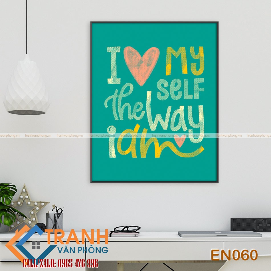 Tranh động lực slogan tiếng Anh trang trí - EN060 2 Tranh động lực slogan tiếng Anh trang trí - EN060 - Ảnh 2