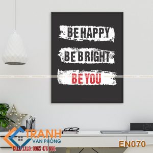 Tranh động lực slogan tiếng Anh trang trí - EN070 3 Tranh động lực slogan tiếng Anh trang trí - EN070 - Ảnh 2