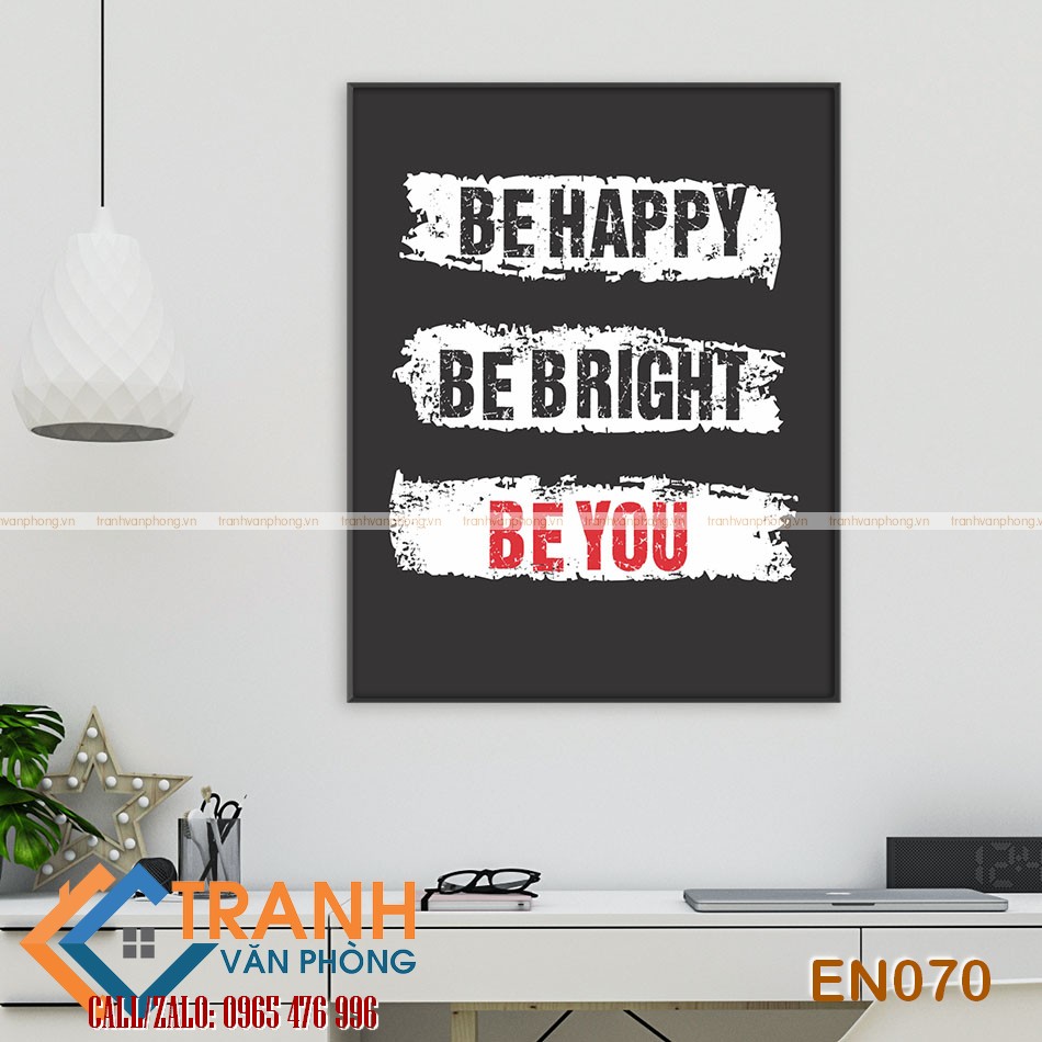 Tranh động lực slogan tiếng Anh trang trí - EN070 2 Tranh động lực slogan tiếng Anh trang trí - EN070 - Ảnh 2