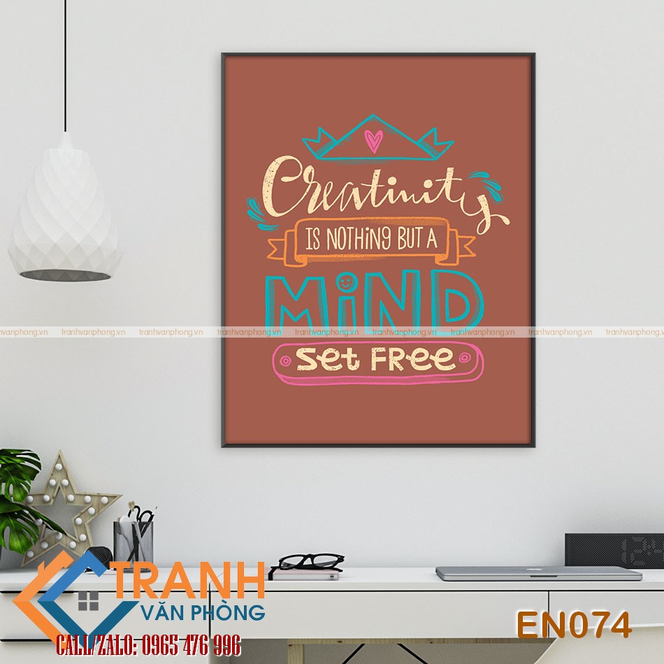 Tranh động lực slogan tiếng Anh trang trí - EN074 2 Tranh động lực slogan tiếng Anh trang trí - EN074 - Ảnh 2