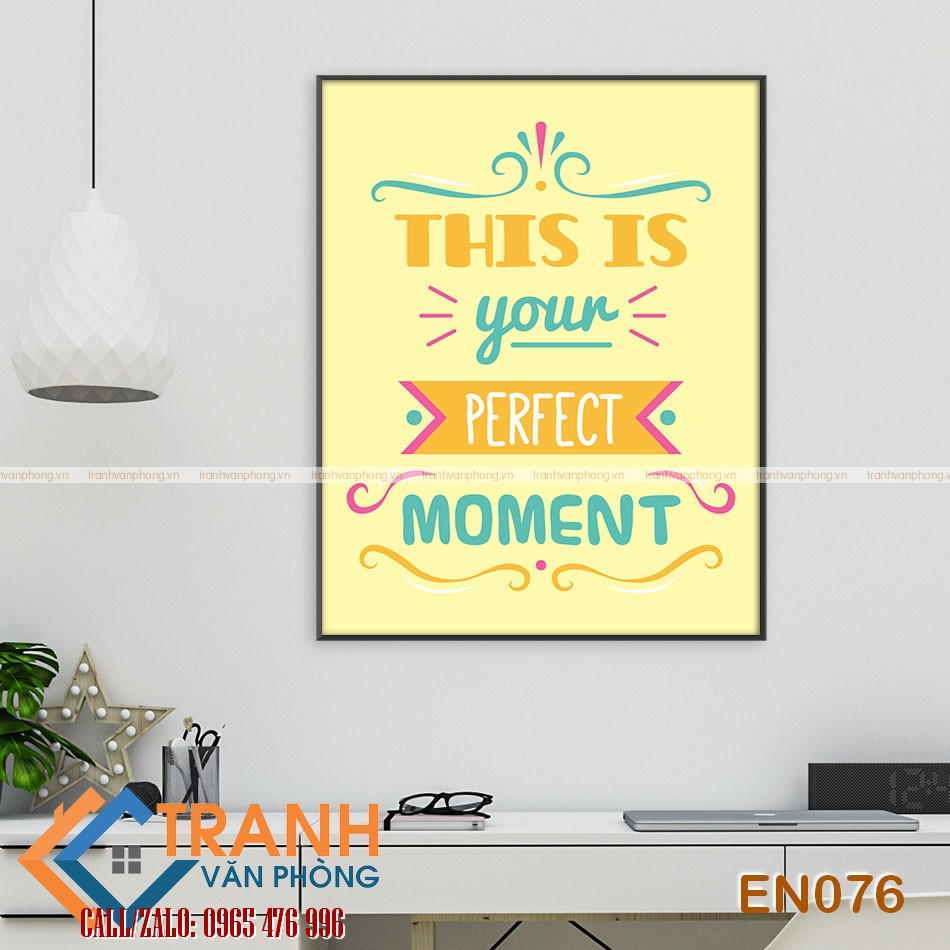 Tranh động lực slogan tiếng Anh trang trí - EN076 2 Tranh động lực slogan tiếng Anh trang trí - EN076 - Ảnh 2