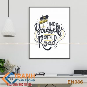 Tranh động lực slogan tiếng Anh trang trí - EN086 3 Tranh động lực slogan tiếng Anh trang trí - EN086 - Ảnh 2