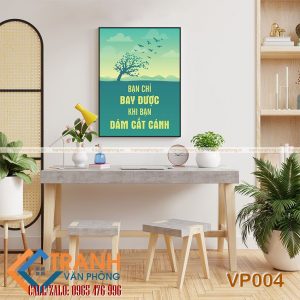 Tranh động lực trang trí văn phòng - VP004