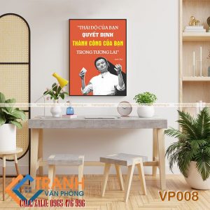 Tranh động lực trang trí văn phòng - VP008
