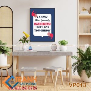 Tranh động lực trang trí văn phòng - VP013