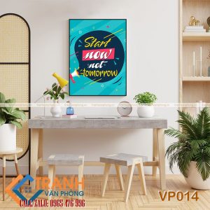 Tranh động lực trang trí văn phòng - VP014