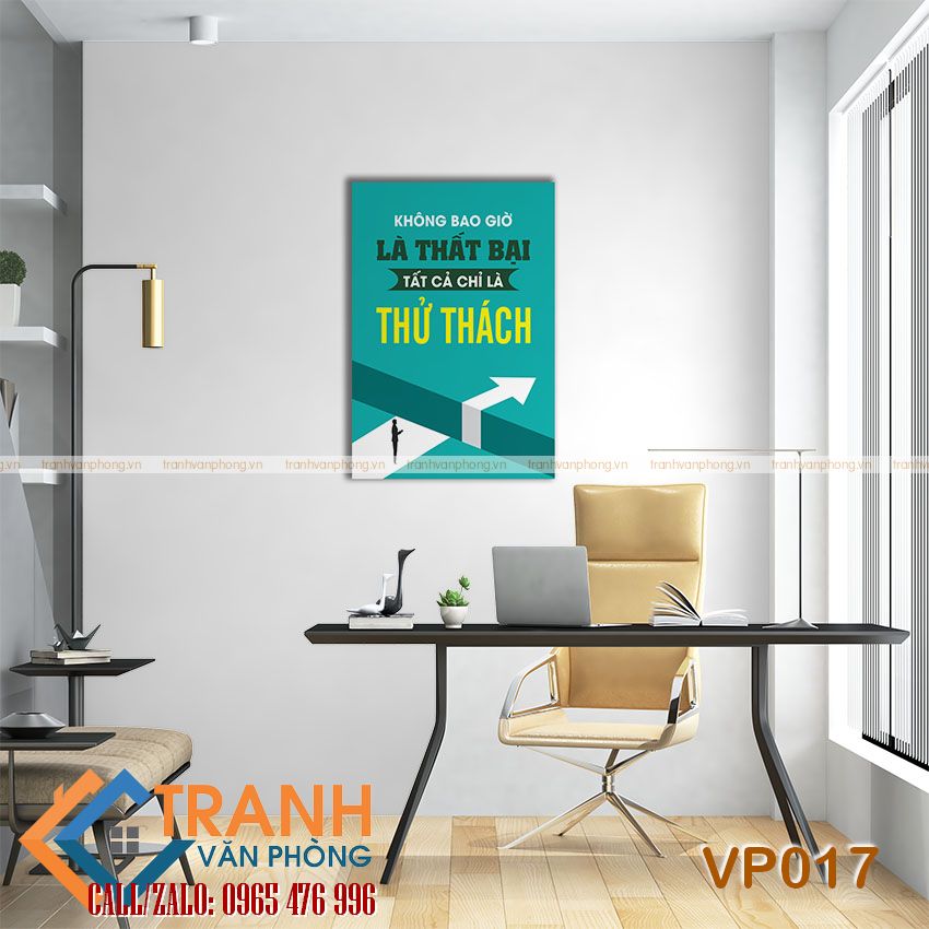 Tranh động lực trang trí văn phòng - VP017 2 Tranh động lực trang trí văn phòng - VP017 - Ảnh 2