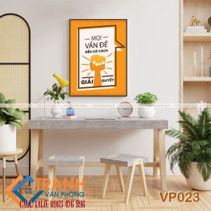 Tranh động lực trang trí văn phòng - VP023