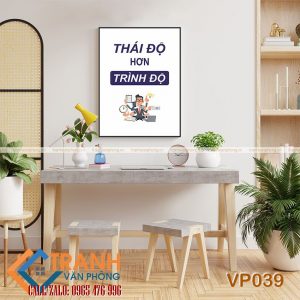 Tranh động lực trang trí văn phòng - VP039