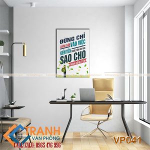 Tranh động lực trang trí văn phòng - VP041 3 Tranh động lực trang trí văn phòng - VP041 - Ảnh 2