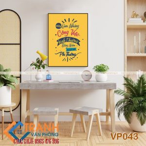 Tranh động lực trang trí văn phòng - VP043