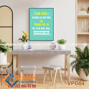 Tranh động lực trang trí văn phòng - VP044