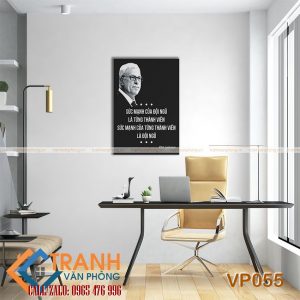 Tranh động lực trang trí văn phòng - VP055 - Ảnh 2