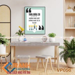 Tranh động lực trang trí văn phòng - VP056