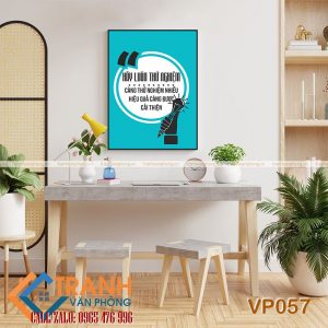 Tranh động lực trang trí văn phòng - VP057