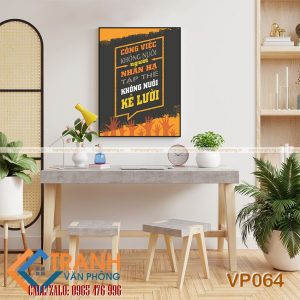 Tranh động lực trang trí văn phòng - VP064