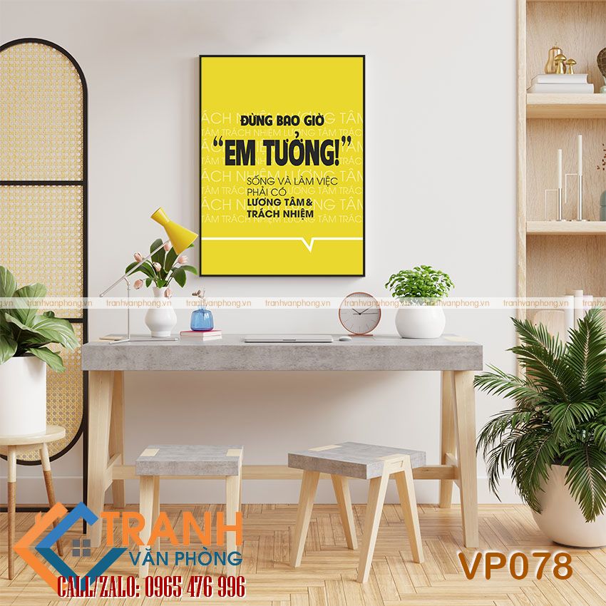 Tranh động lực trang trí văn phòng - VP078 1 Tranh động lực trang trí văn phòng - VP078