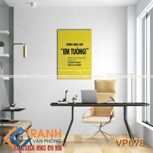 Tranh động lực trang trí văn phòng - VP078 3 Tranh động lực trang trí văn phòng - VP078 - Ảnh 2
