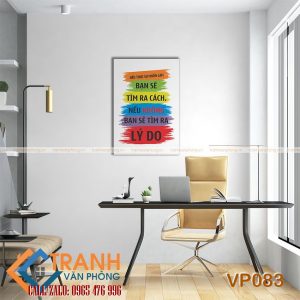 Tranh động lực trang trí văn phòng - VP083 - Ảnh 2