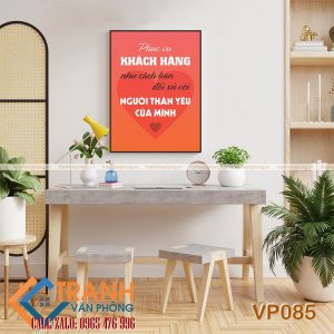 Tranh động lực trang trí văn phòng - VP085