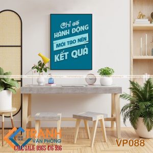 Tranh động lực trang trí văn phòng - VP088