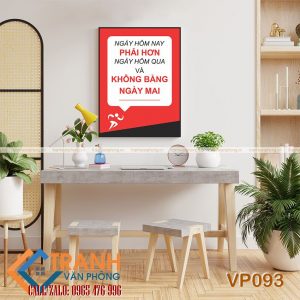 Tranh động lực trang trí văn phòng - VP093