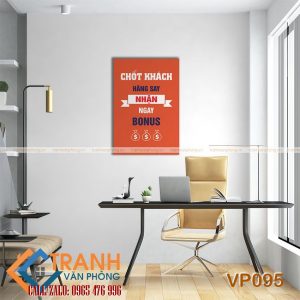 Tranh động lực trang trí văn phòng - VP095 3 Tranh động lực trang trí văn phòng - VP095 - Ảnh 2