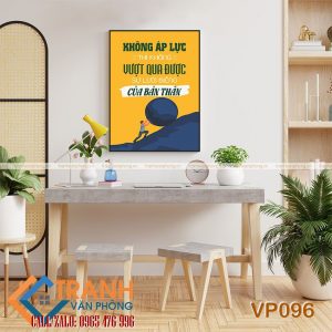 Tranh động lực trang trí văn phòng - VP096