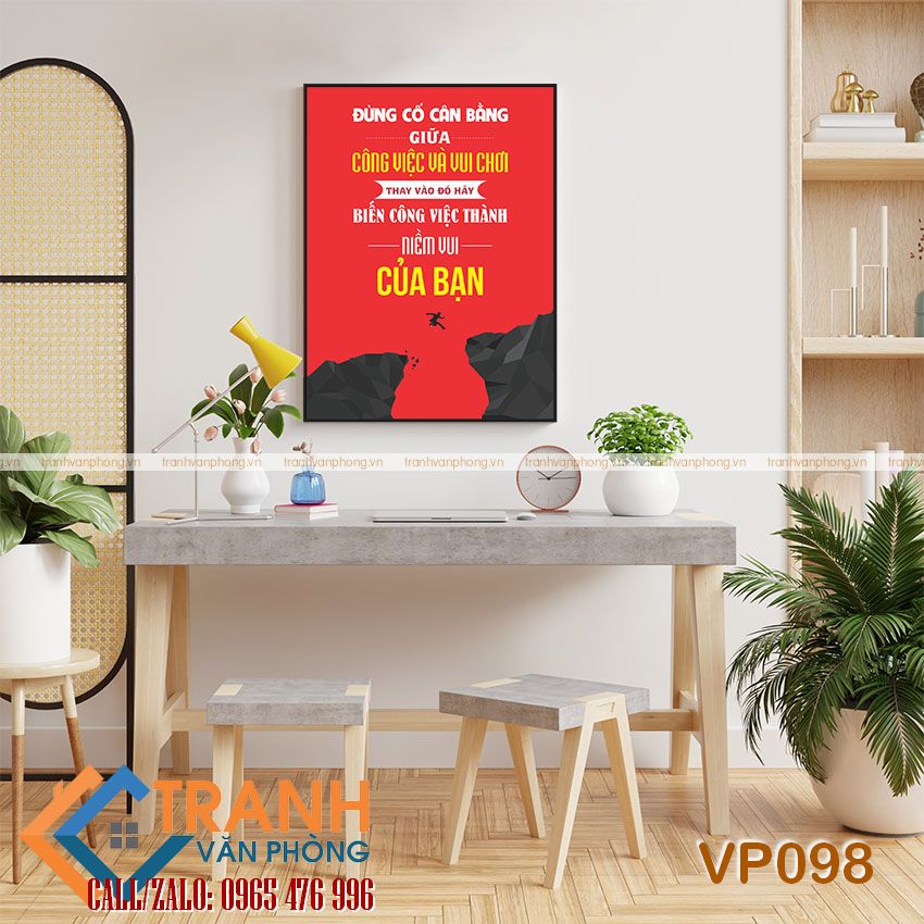 Tranh động lực trang trí văn phòng - VP098 1 Tranh động lực trang trí văn phòng - VP098