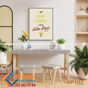 Tranh động lực trang trí văn phòng - VP102