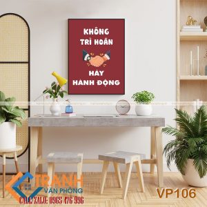 Tranh động lực trang trí văn phòng - VP106