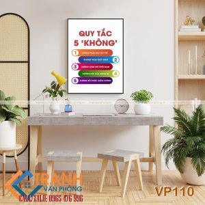 Tranh động lực trang trí văn phòng - VP110