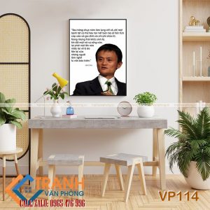 Tranh động lực trang trí văn phòng - VP114