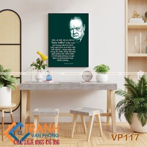 Tranh động lực trang trí văn phòng - VP117