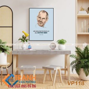 Tranh động lực trang trí văn phòng - VP118