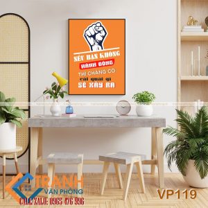 Tranh động lực trang trí văn phòng - VP119