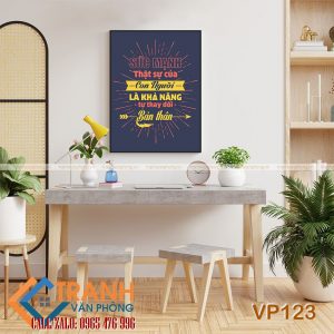 Tranh động lực trang trí văn phòng - VP123