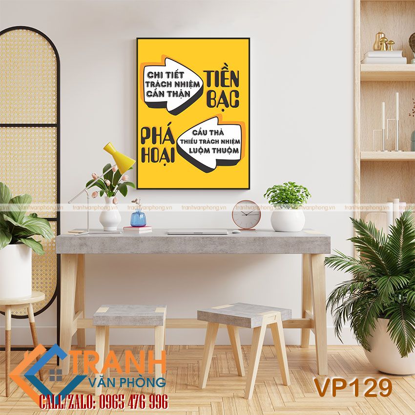 Tranh động lực trang trí văn phòng - VP129 1 Tranh động lực trang trí văn phòng - VP129