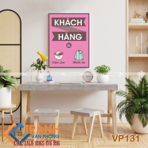 Tranh động lực trang trí văn phòng - VP131