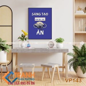 Tranh động lực trang trí văn phòng - VP143