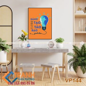 Tranh động lực trang trí văn phòng - VP144