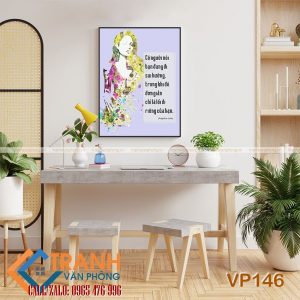 Tranh động lực trang trí văn phòng - VP146