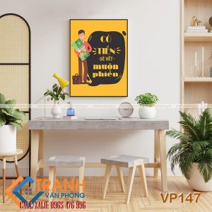 Tranh động lực trang trí văn phòng - VP147