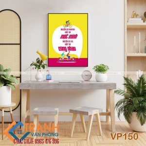 Tranh động lực trang trí văn phòng - VP150