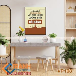 Tranh động lực trang trí - VP168