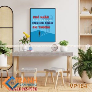 Tranh động lực trang trí - VP184