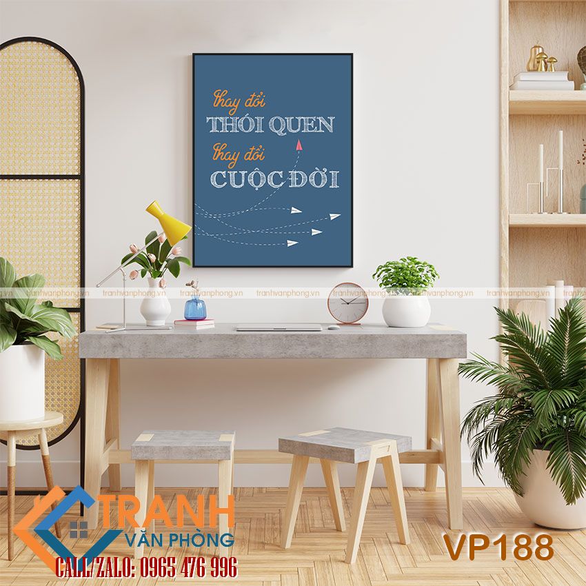 Tranh động lực trang trí - VP188 1 Tranh động lực trang trí - VP188